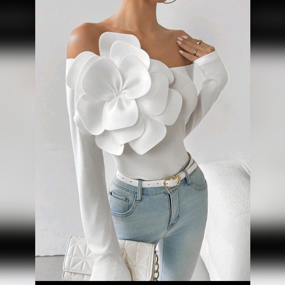 Flower Detail Top